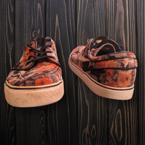 Nike SB Stefan Janoski Zoom Digi Floral Orange size 11 - Picture 2 of 10